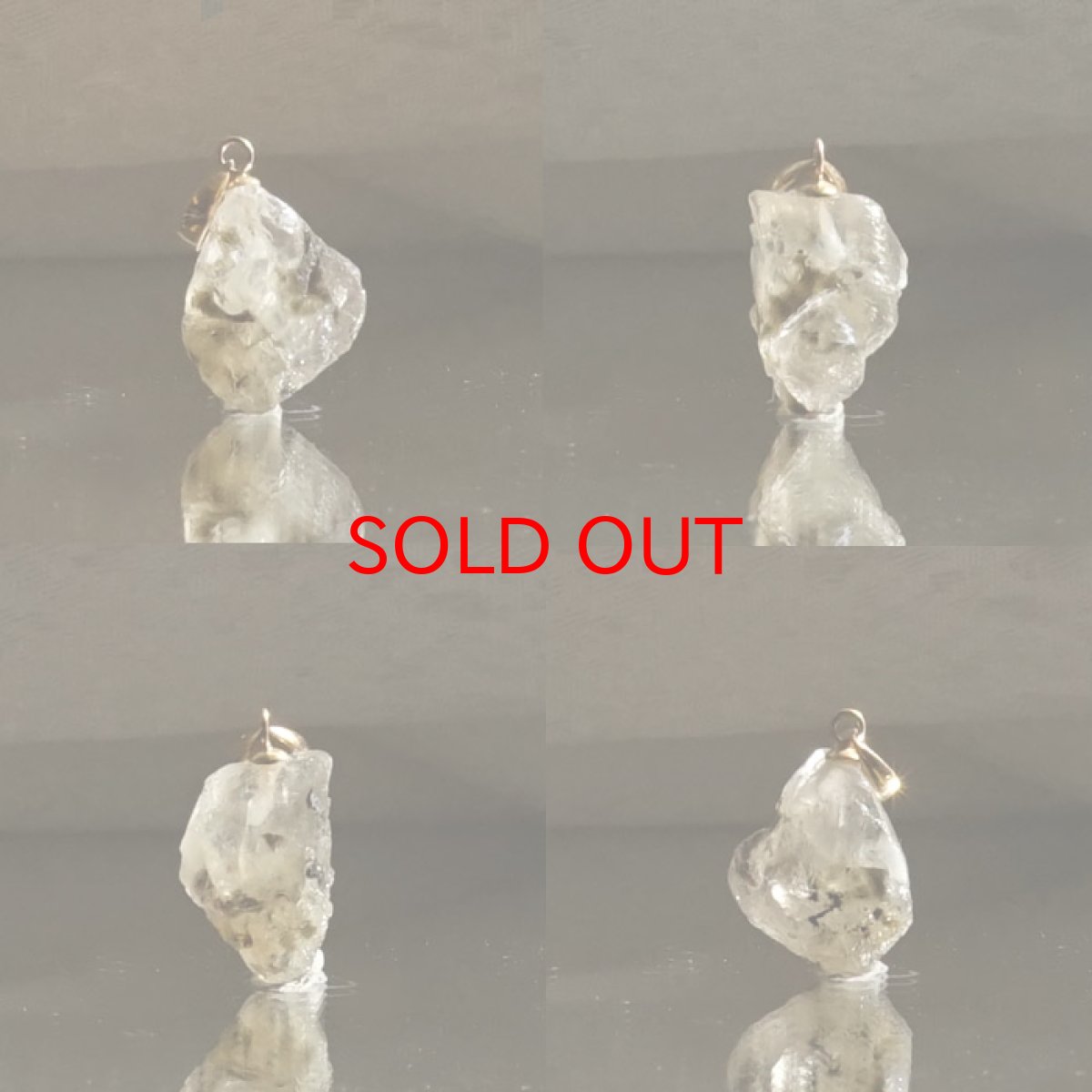 画像2: 《二次鉱床産 ナチュラル原石》 フェナカイト ラフ 原石 ペンダントトップ K18 5.5ct 日本製 【 1点もの 】ロシア産 ラフ原石 Phenakite 希少石 レア  天然石 フェナス石 鉱物 ネックレス 【 送料無料 】パワーストーン 浄化 お守り 天然石 カラーストーン (2)