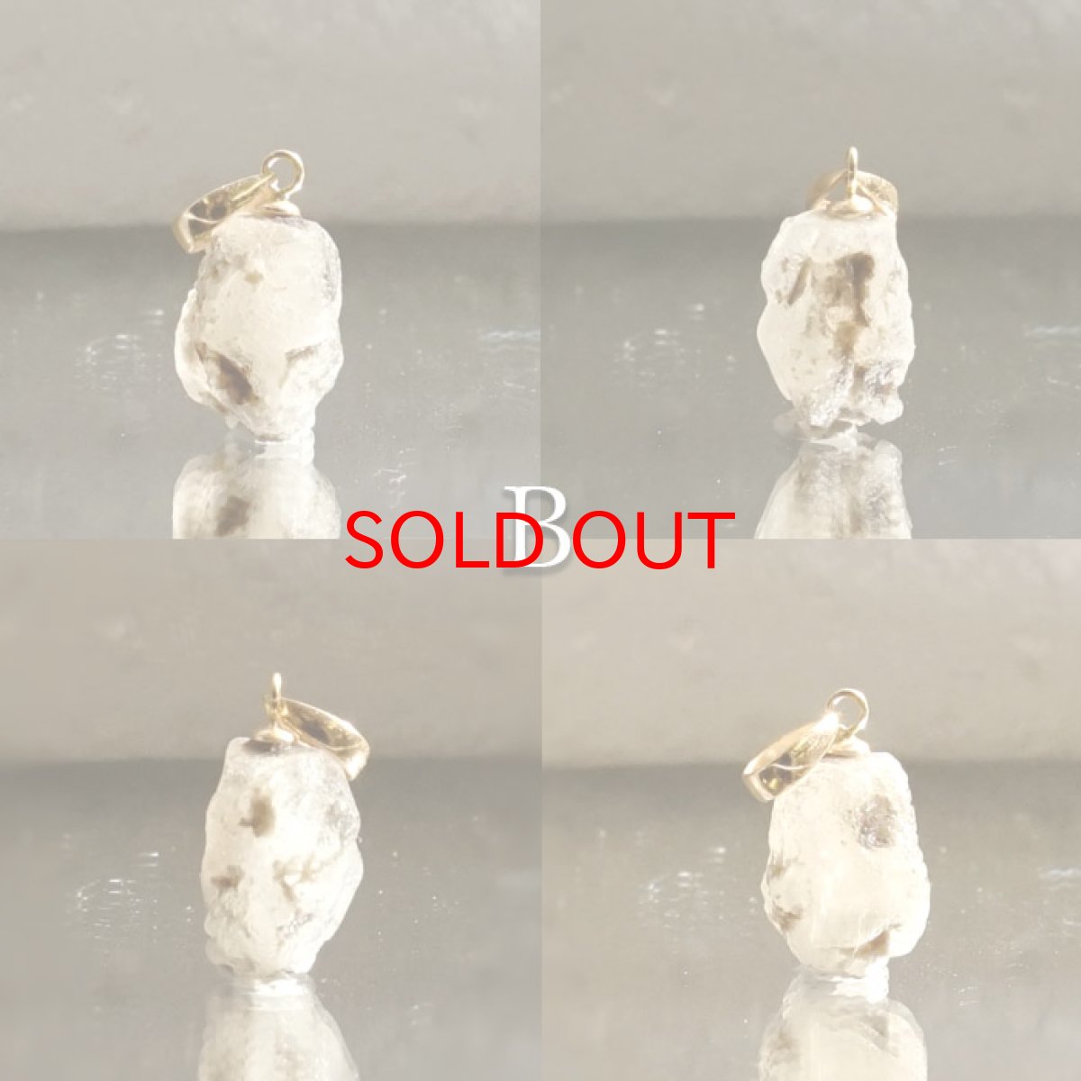 画像4: 《二次鉱床産 ナチュラル原石》 フェナカイト ラフ 原石 ペンダントトップ K18 3.7ct 日本製 【 1点もの 】ロシア産 ラフ原石 Phenakite 希少石 レア  天然石 フェナス石 鉱物 ネックレス 【 送料無料 】パワーストーン 浄化 お守り 天然石 カラーストーン (4)