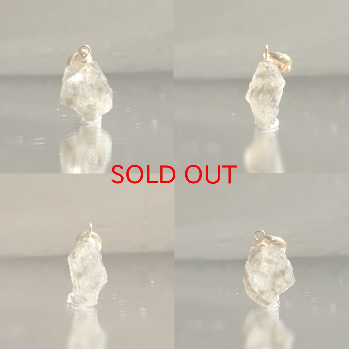 画像2: 《二次鉱床産 ナチュラル原石》 フェナカイト ラフ 原石 ペンダントトップ K18 3.3ct 日本製 【 1点もの 】ロシア産 ラフ原石 Phenakite 希少石 レア  天然石 フェナス石 鉱物 ネックレス 【 送料無料 】パワーストーン 浄化 お守り 天然石 カラーストーン (2)