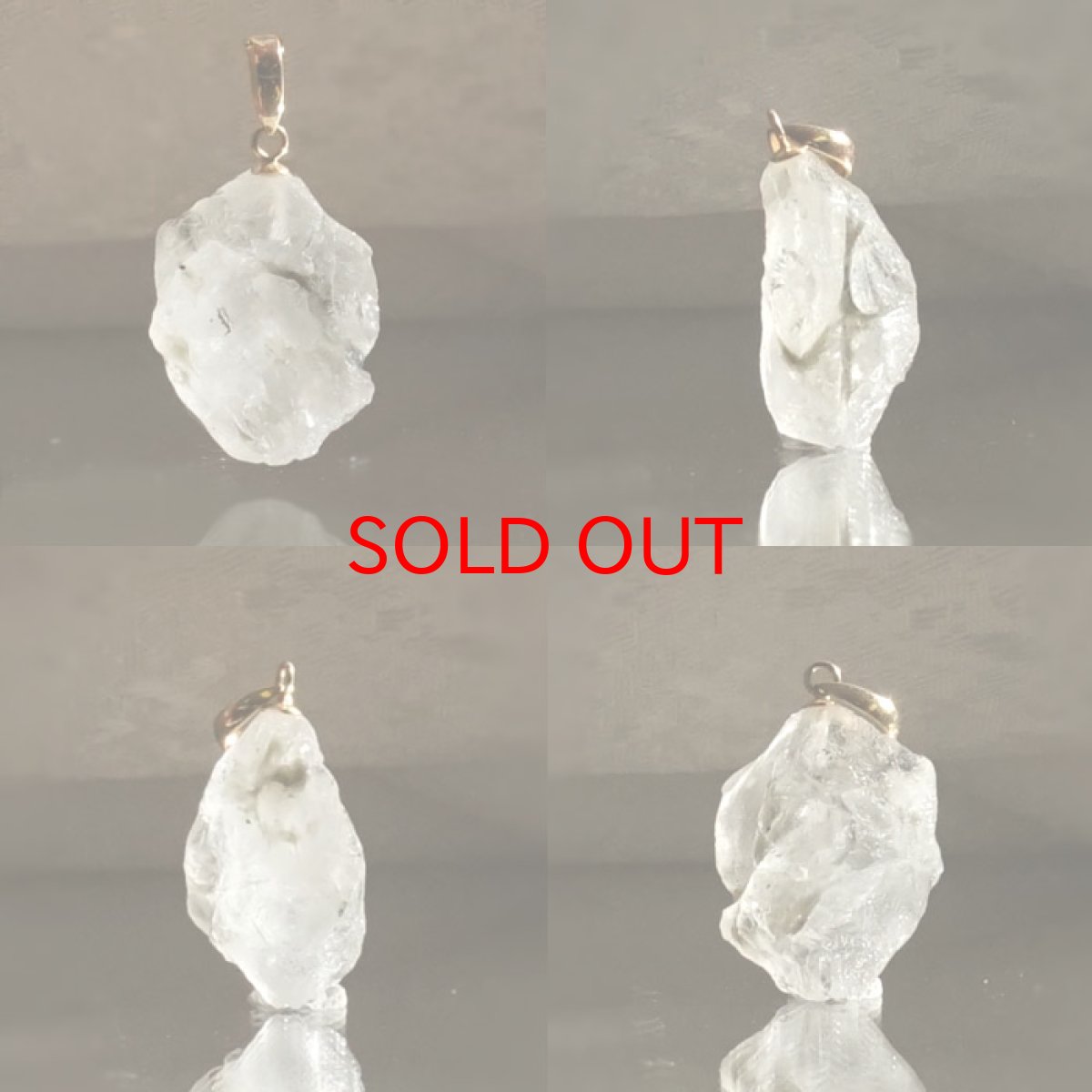 画像2: 《二次鉱床産 ナチュラル原石》 フェナカイト ラフ 原石 ペンダントトップ K18 9.3ct 日本製 【 1点もの 】ロシア産 ラフ原石 Phenakite 希少石 レア  天然石 フェナス石 鉱物 ネックレス 【 送料無料 】パワーストーン 浄化 お守り 天然石 カラーストーン (2)