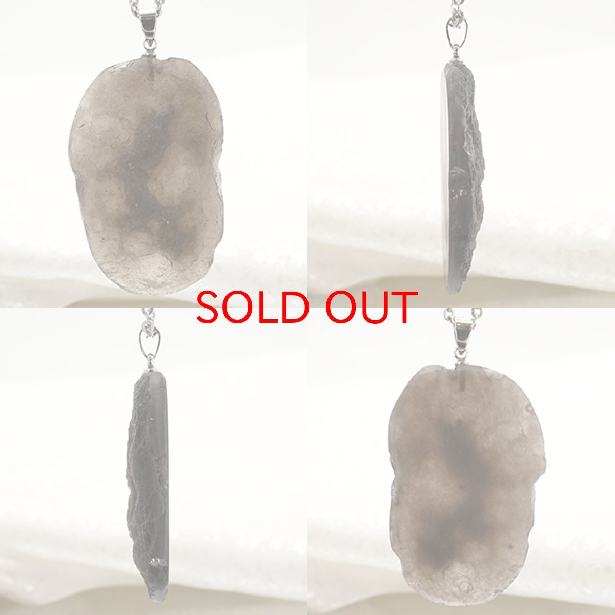 画像2: アグニマニタイト ペンダントトップインドネシア産 H&E社推奨【 一点物 】 天然ガラス 超希少原石 テクタイト レア 天然石 パワーストーン カラーストーン ステンレス シルバー (2)