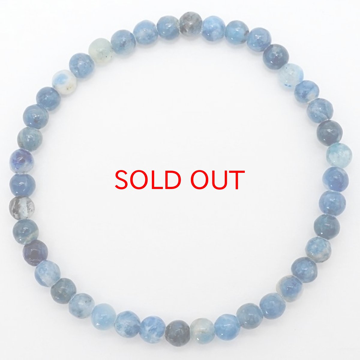 画像3: 【一点もの】 アフガナイト 5mm ブレスレット アフガニスタン産 Afghanite アフガン石 希少 天然石 パワーストーン カラーストーン (3)