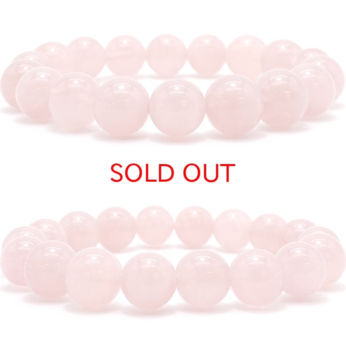 画像2: 【20%OFFセール】 【 一点もの 】 ディープローズクォーツ 11mm マダガスカル産 ブレスレット Deep Rose quartz 紅石英 バラ石英 天然石 パワーストーン カラーストーン (2)