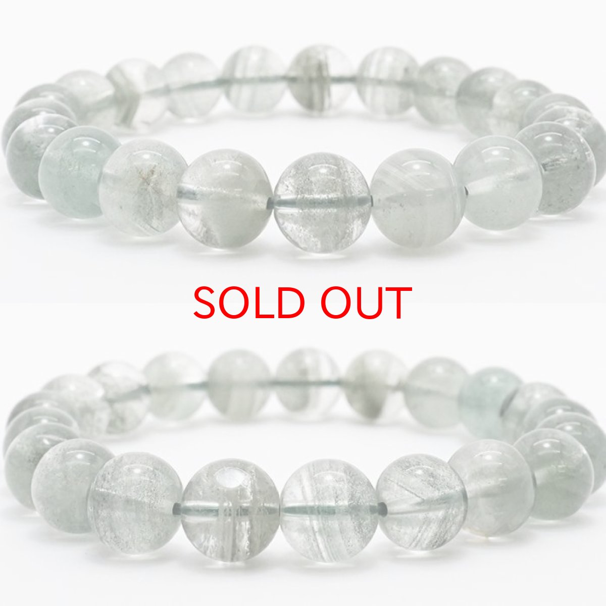 画像2: 【 一点もの 】 スーパーファントム 9mm ブレスレット ブラジル産 Super Phantom 水晶 天然石 パワーストーン カラーストーン (2)