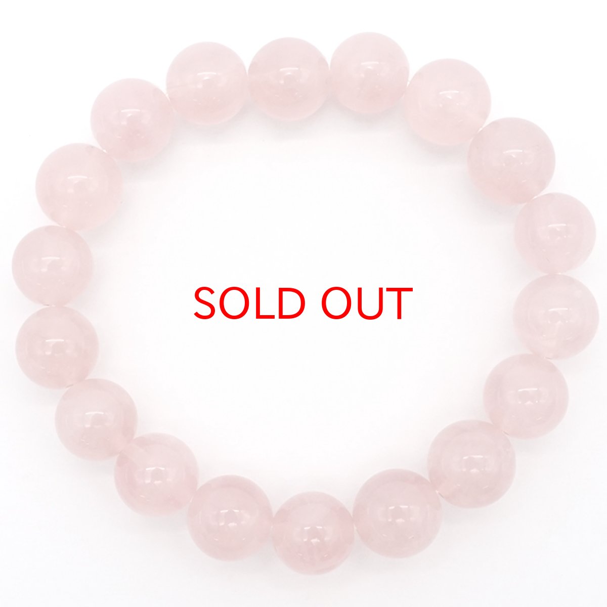 画像3: 【20%OFFセール】 【 一点もの 】 ディープローズクォーツ 11mm マダガスカル産 ブレスレット Deep Rose quartz 紅石英 バラ石英 天然石 パワーストーン カラーストーン (3)