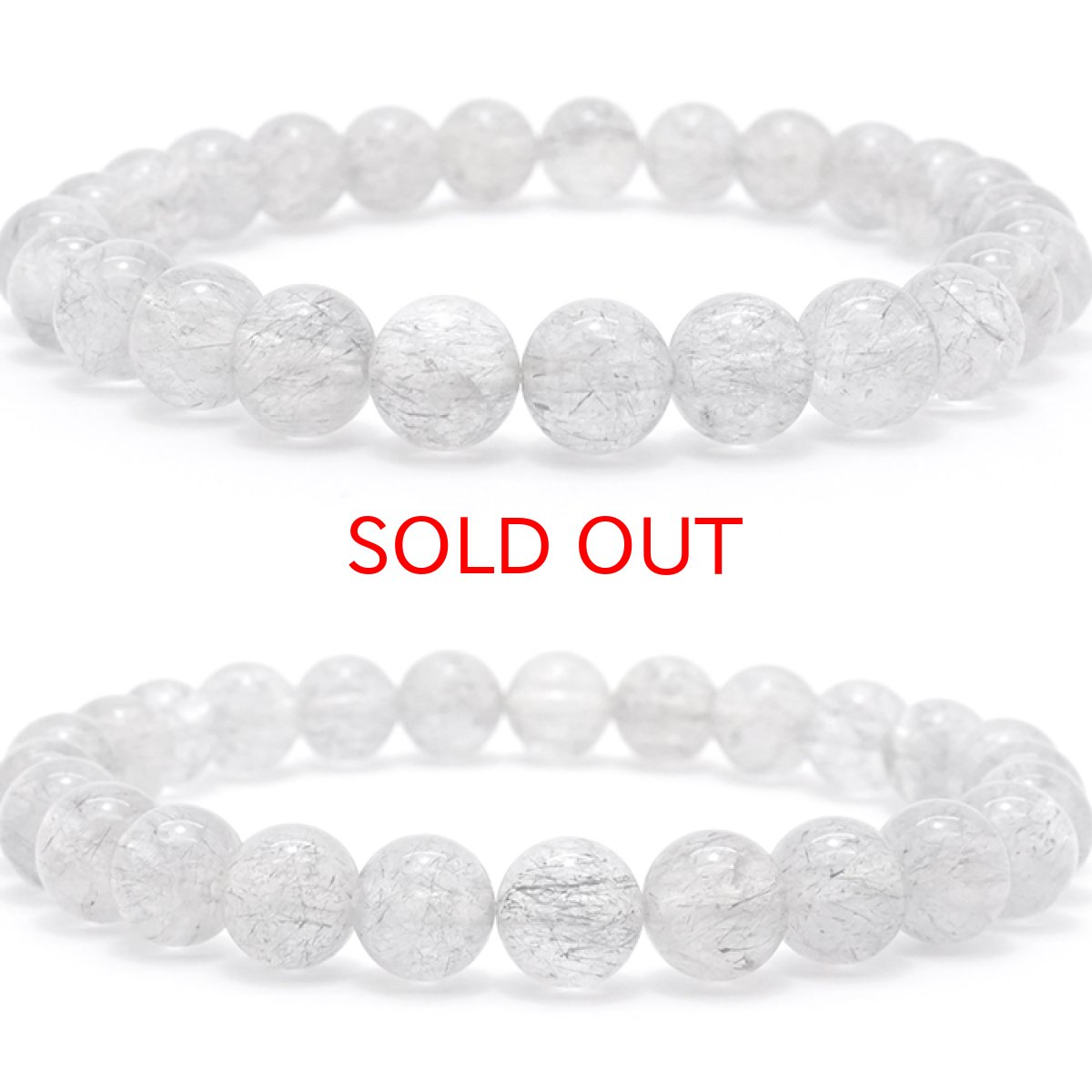 画像2: 【一点もの】デビルルチル 7mm ブレスレット ブラジル産 Devil Rutile ブラックルチル ルチル インクォーツ 水晶  天然石 パワーストーン お守り 浄化 天然石 カラーストーン (2)