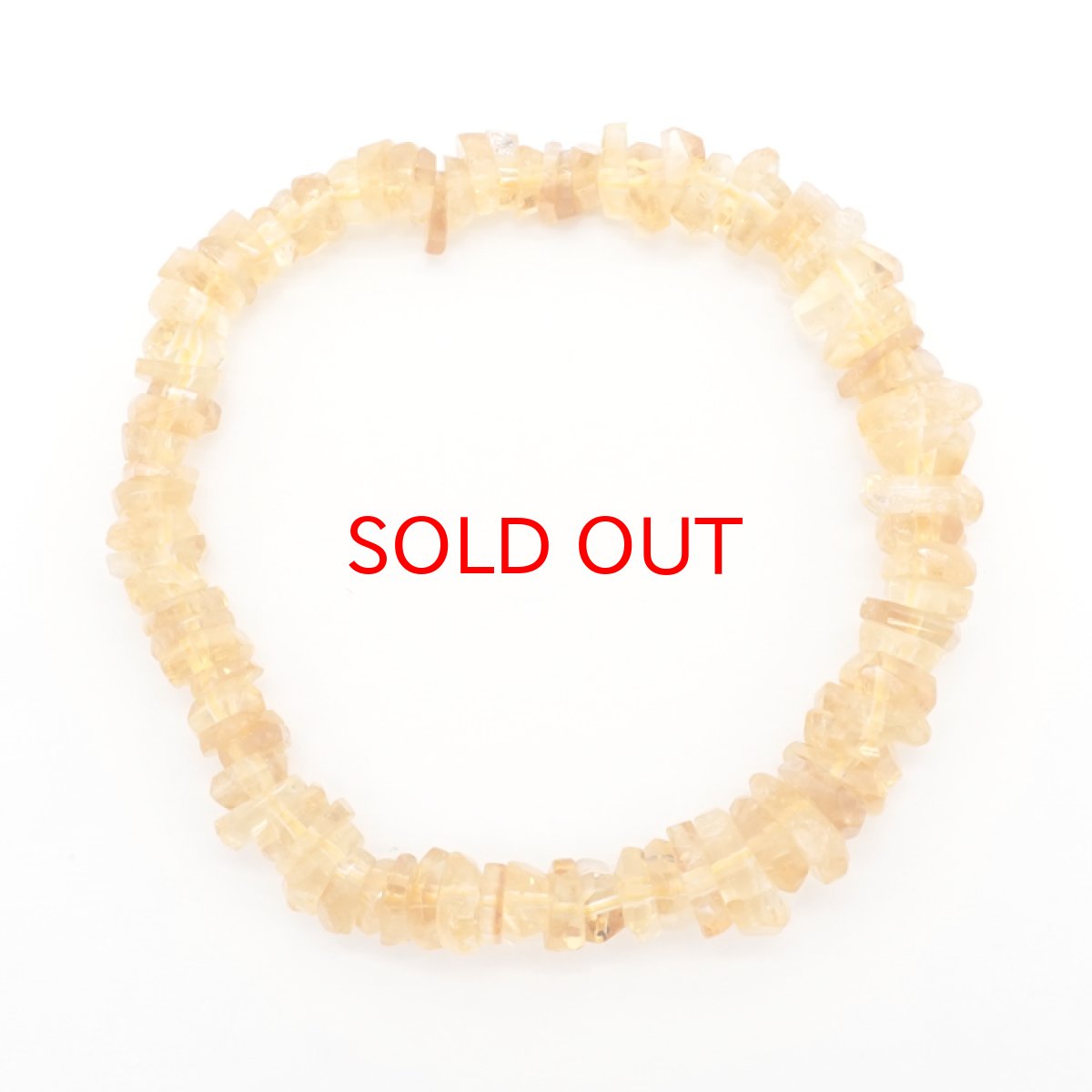 画像4: シトリン さざれ ブレスレット 9mm ブラジル産 Citrine 黄水晶 お守り 浄化 天然石 パワーストーン カラーストーン (4)