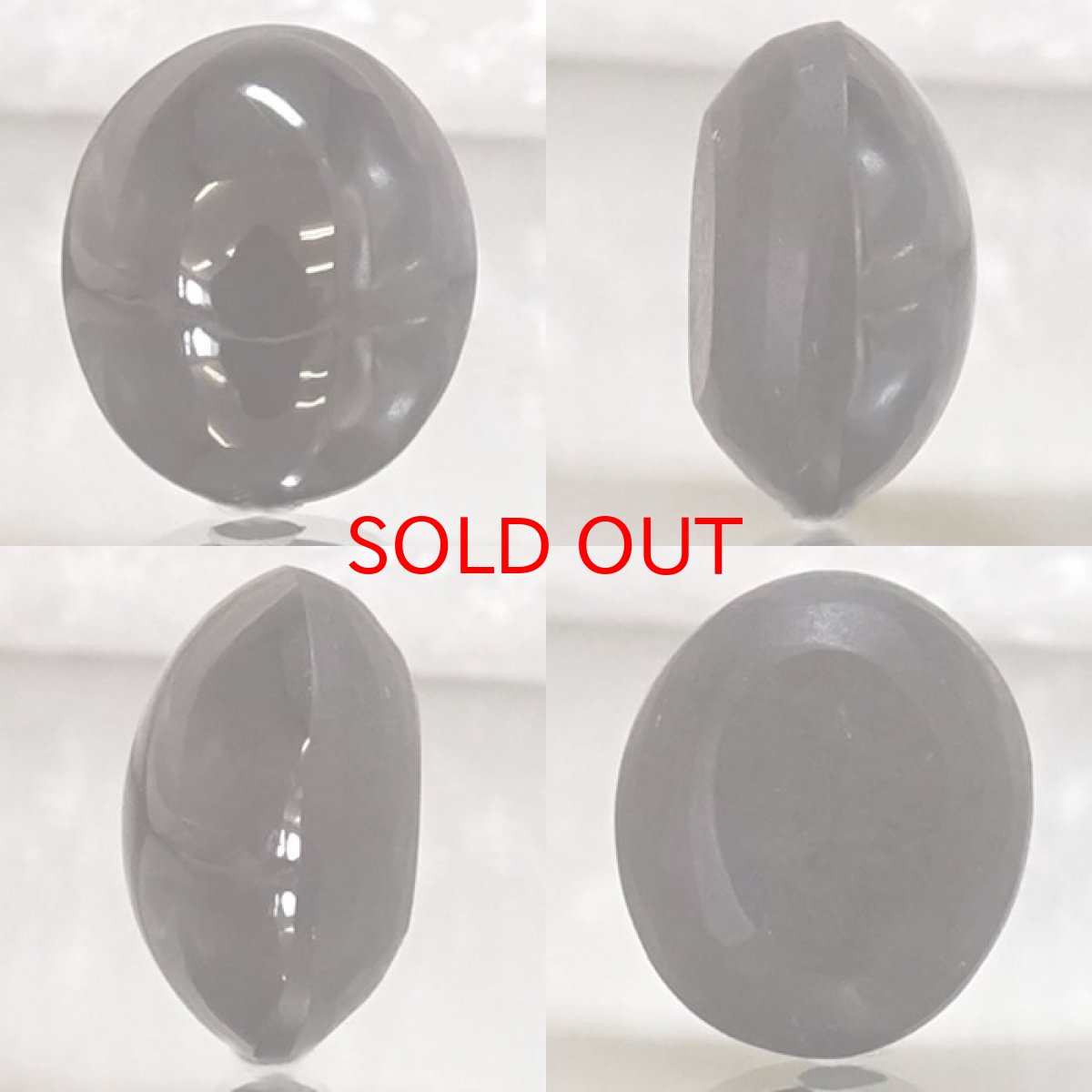 画像2: 【20%OFFセール】 【一点もの】 スターガーネット  12.7ct ルース インド産 Star Garnet ガーネット 柘榴石 スター効果 1月 誕生石 浄化 天然石 パワーストーン カラーストーン (2)