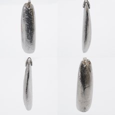 画像2: 【一点物】 ギベオン ペンダントトップ シルバー ナミビア産 日本製 メッキ加工 宇宙のパワー 隕石 チャネリング 浄化 天然石 パワーストーン カラーストーン (2)