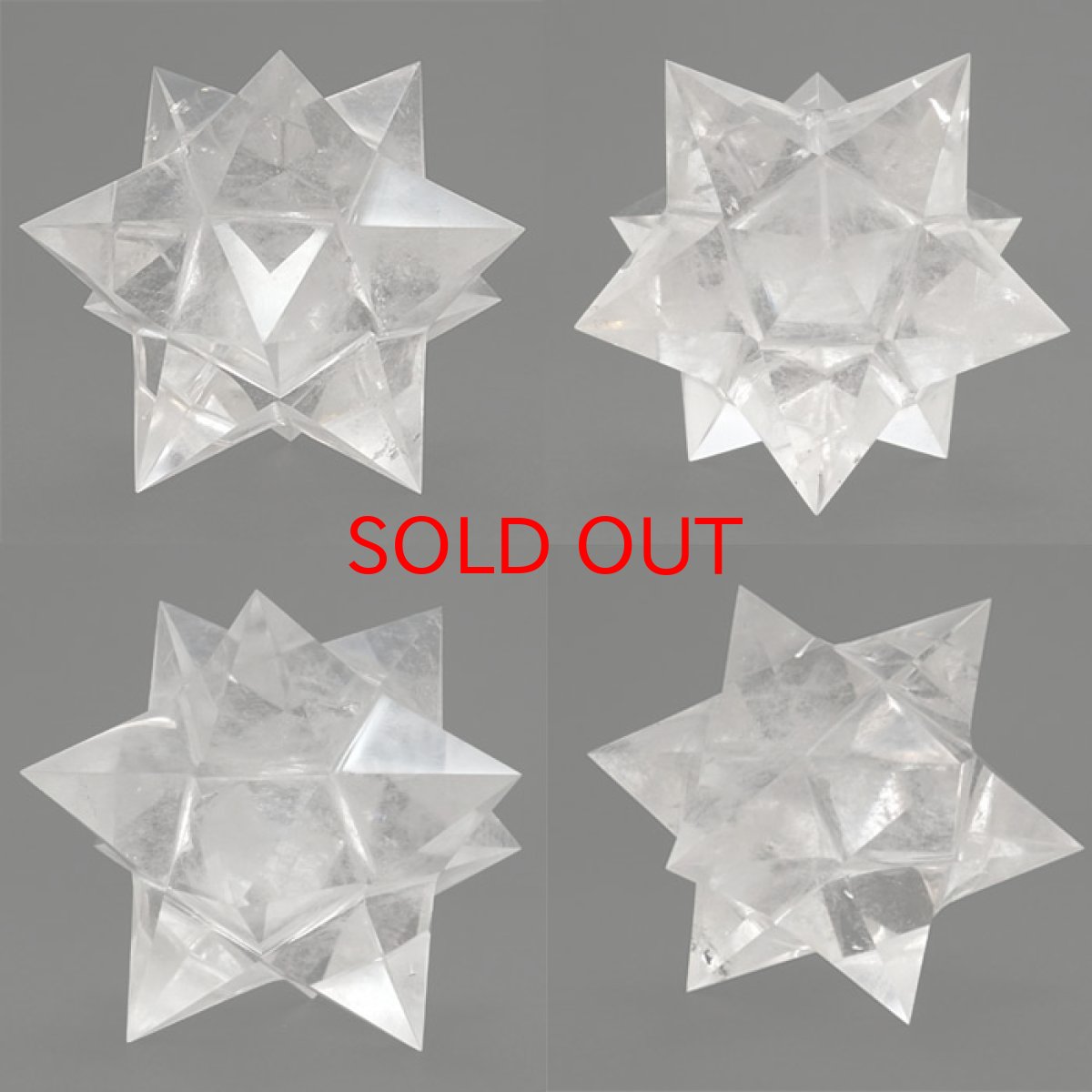 画像2: 【一点もの】 ハンドカット 天然水晶 マカバスター 約158.3g ブラジル産 天然石 パワーストーン カラーストーン (2)