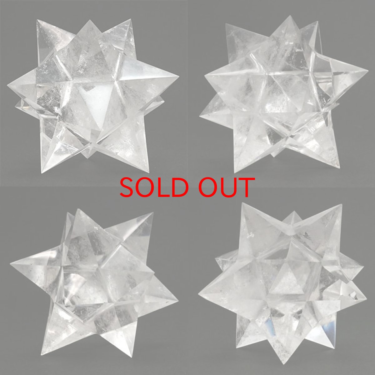 画像2: 【一点もの】 ハンドカット 天然水晶 マカバスター 約136.5g ブラジル産 天然石 パワーストーン カラーストーン (2)