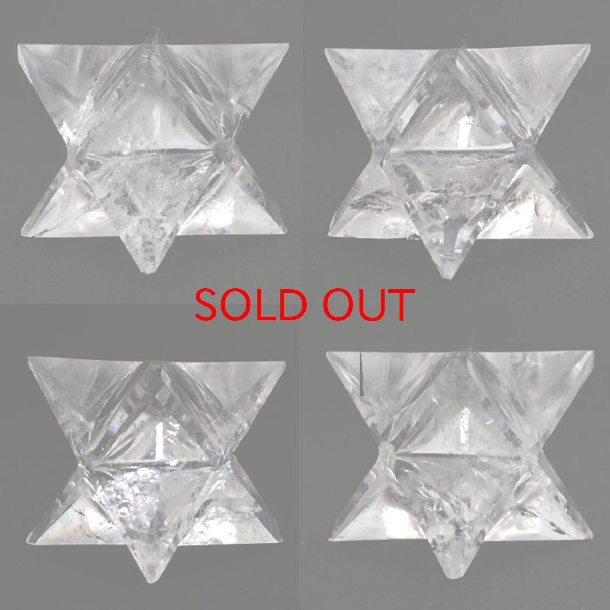 画像2: 【一点もの】 ハンドカット 天然水晶 マカバスター 約51.7g ブラジル産 天然石 パワーストーン カラーストーン (2)