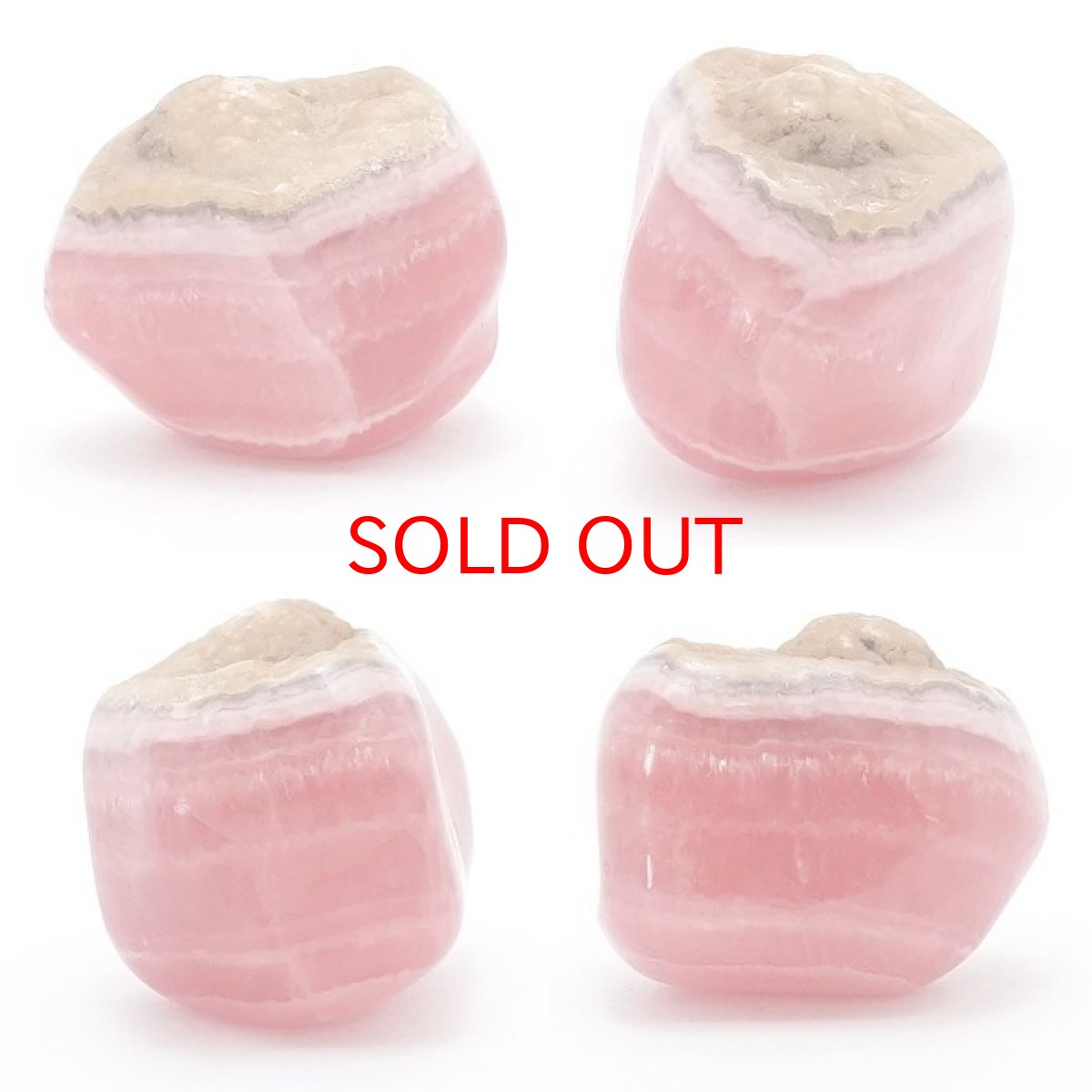 画像4: 【一点物】 インカローズ 原石 台座付き アルゼンチン産 12.5g Incarose 天然石 パワーストーン カラーストーン (4)