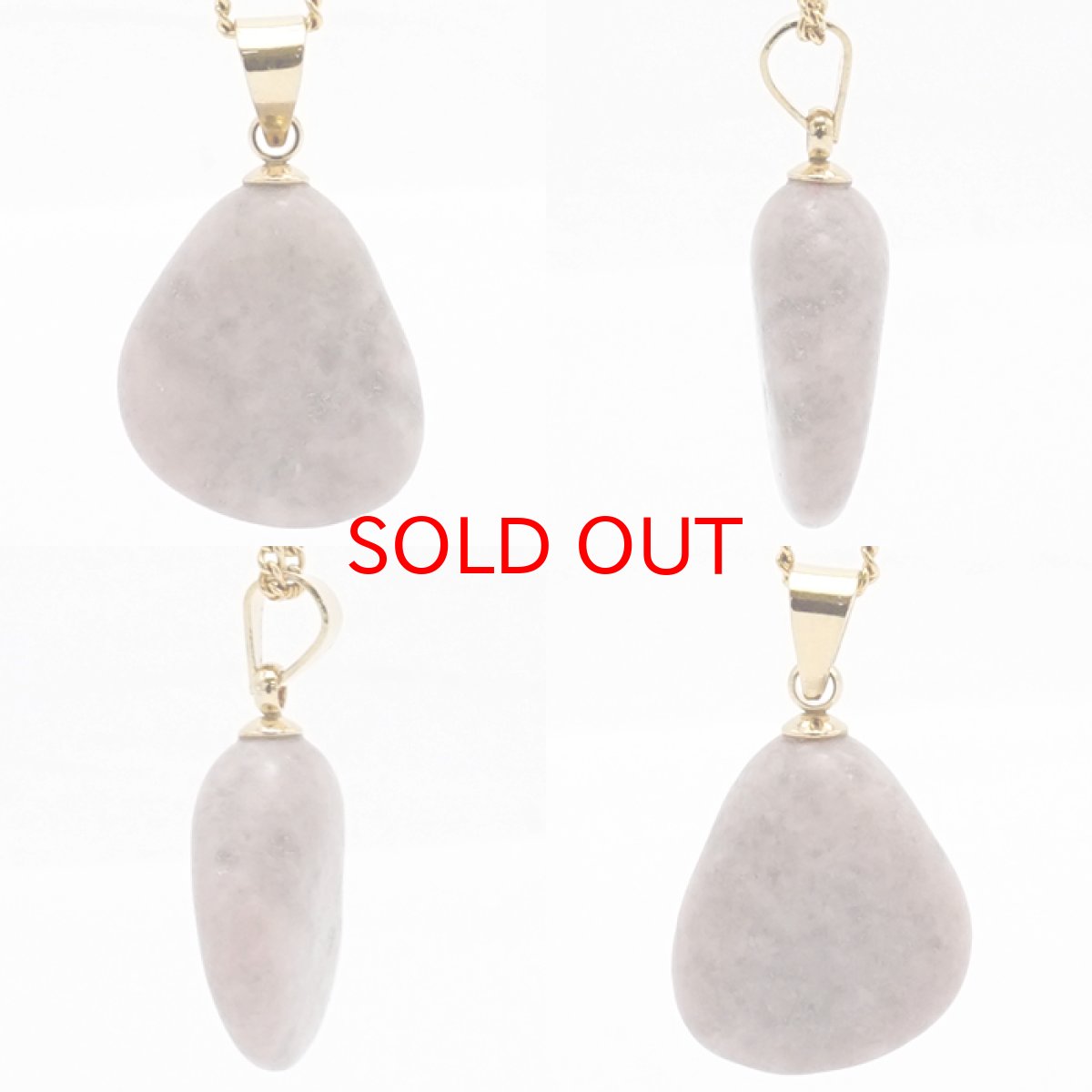 画像2: 【一点もの】【 日本の石 】 糸魚川翡翠 ペンダントトップ 新潟県産 ピンク Itoigawa Jade 翡翠 ひすい 日本製 ゴールド ネックレス トップ お守り 天然石 パワーストーン 日本銘石 カラーストーン (2)