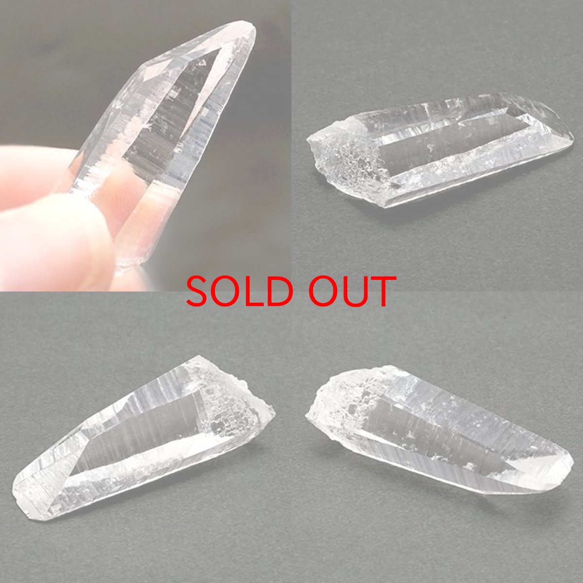 画像2: 【一点もの】 レムリアンシード クォーツ 水晶 コロンビア産 7.2g 最上級の水晶 原石 浄化 空間 リフレッシュ パワーチャージ ポイント 天然石 パワーストーン 希少石 レアストーン カラーストーン (2)