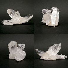 画像2: 【 一点もの 】 ゼッカデソーザ水晶 クラスター 144.5ｇ ブラジル・ゼッカデソーザ産 Zecadesouza Quartz 原石 裸石 稀少石 浄化 天然石 パワーストーン カラーストーン (2)