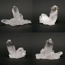 画像2: 【 一点もの 】 ゼッカデソーザ水晶 クラスター 102.4ｇ ブラジル・ゼッカデソーザ産 Zecadesouza Quartz 原石 裸石 稀少石 浄化 天然石 パワーストーン カラーストーン (2)