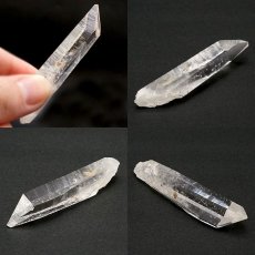 画像2: 【一点もの】 レムリアンシード クォーツ 水晶 コロンビア産 14.2g 最上級の水晶 原石 浄化 空間 リフレッシュ パワーチャージ ポイント 天然石 パワーストーン 希少石 レアストーン カラーストーン (2)