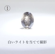 画像3: コロンビアナイト ルース 約1.8ct コロンビア産 自社工場製 【 一点物 】 天然ガラス 超希少原石 天然石 パワーストーン カラーストーン (3)