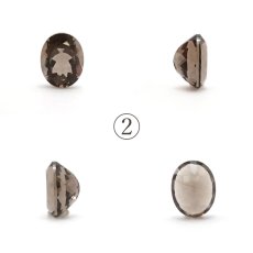 画像4: コロンビアナイト ルース 約2.6ct コロンビア産 自社工場製 【 一点物 】 天然ガラス 超希少原石 天然石 パワーストーン カラーストーン (4)