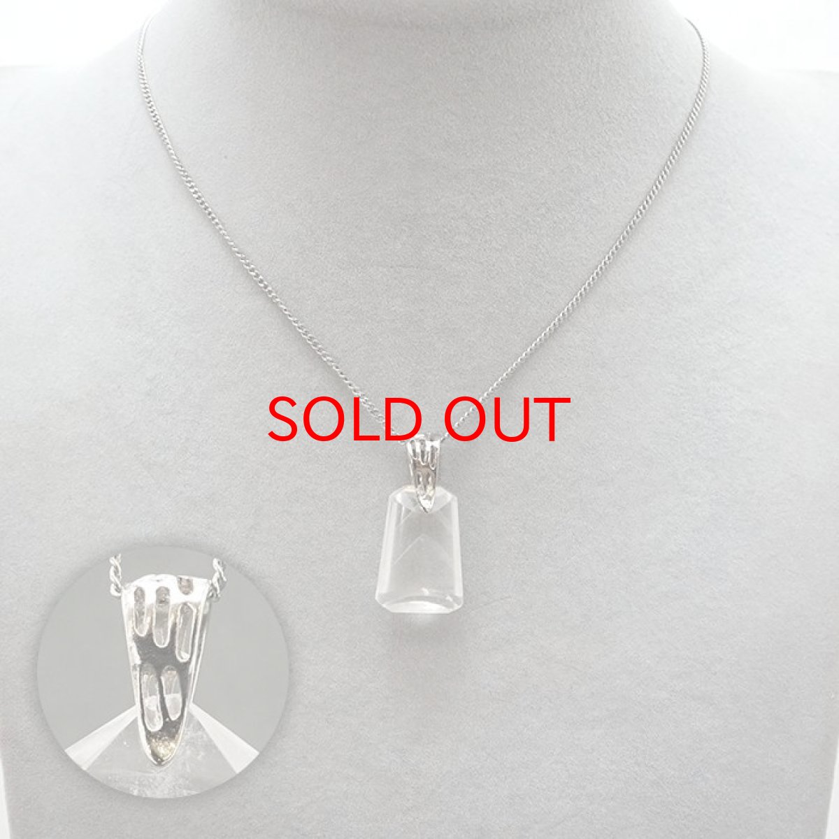 画像3: 【 一点もの 】 ホワイトファントム ペンダントトップ 真鍮 ブラジル産 水晶 日本製 ペンダント ネックレス トップ 天然石 パワーストーン カラーストーン (3)