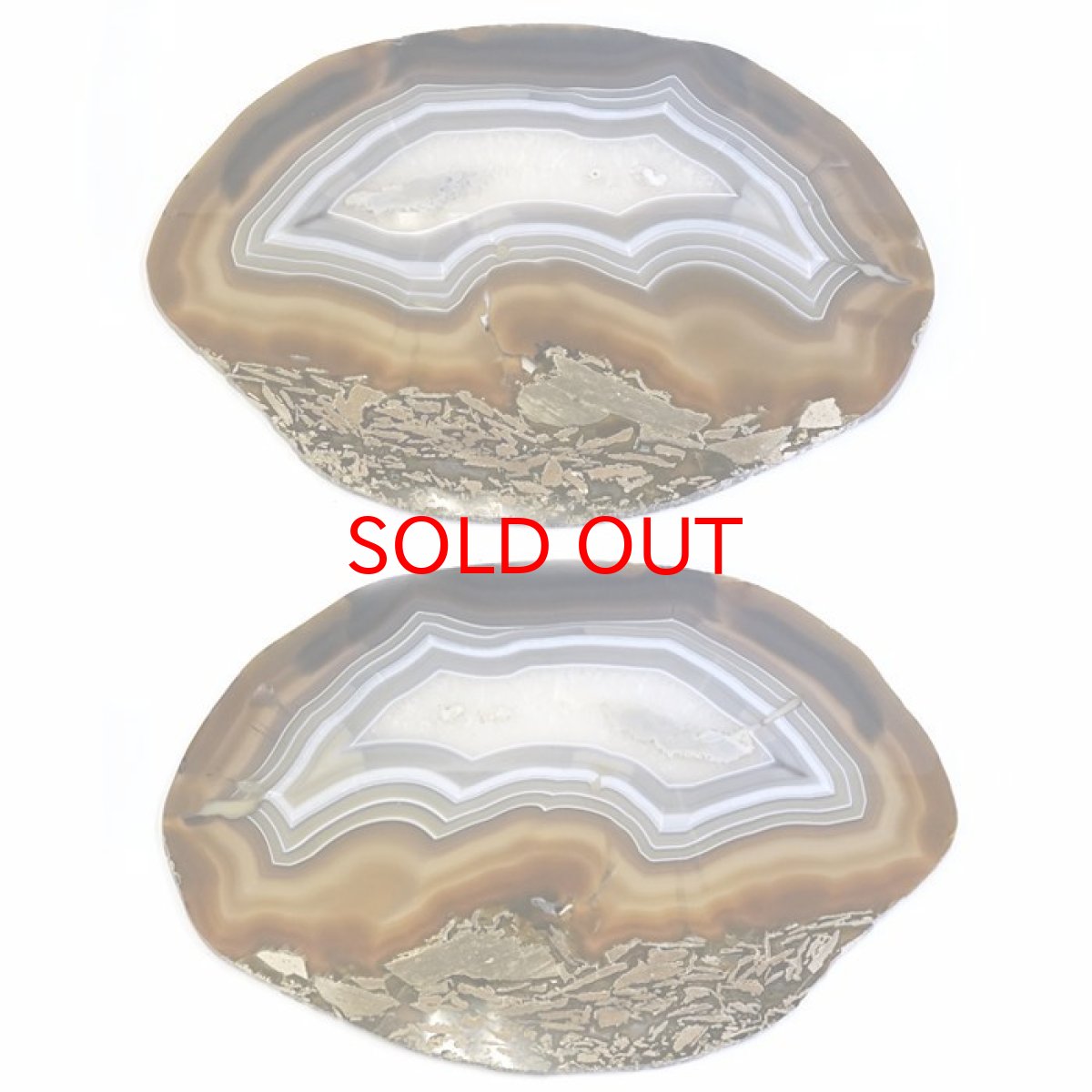 画像2: 特大サイズ 瑪瑙プレート 【 一点もの 】 瑪瑙 めのう アゲート Agate メノウ プレート スライス アゲートスライス 台座  撮影小道具 ディスプレイ 小物 天然石 パワーストーン カラーストーン (2)