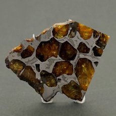 画像2: 【 一点物 】 イミラックパラサイト 隕石 12.49g チリ産 パラサイト Imilac Pallasite 鉄隕石 【 希少 】 原石 天然石 パワーストーン カラーストーン (2)