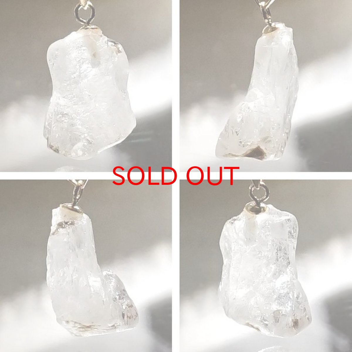 画像2: フェナカイト ラフ 原石 ペンダントトップ K18 4.0ct 日本製 【 1点もの 】ロシア産 ラフ原石 Phenakite 希少石 フェナス石 (2)