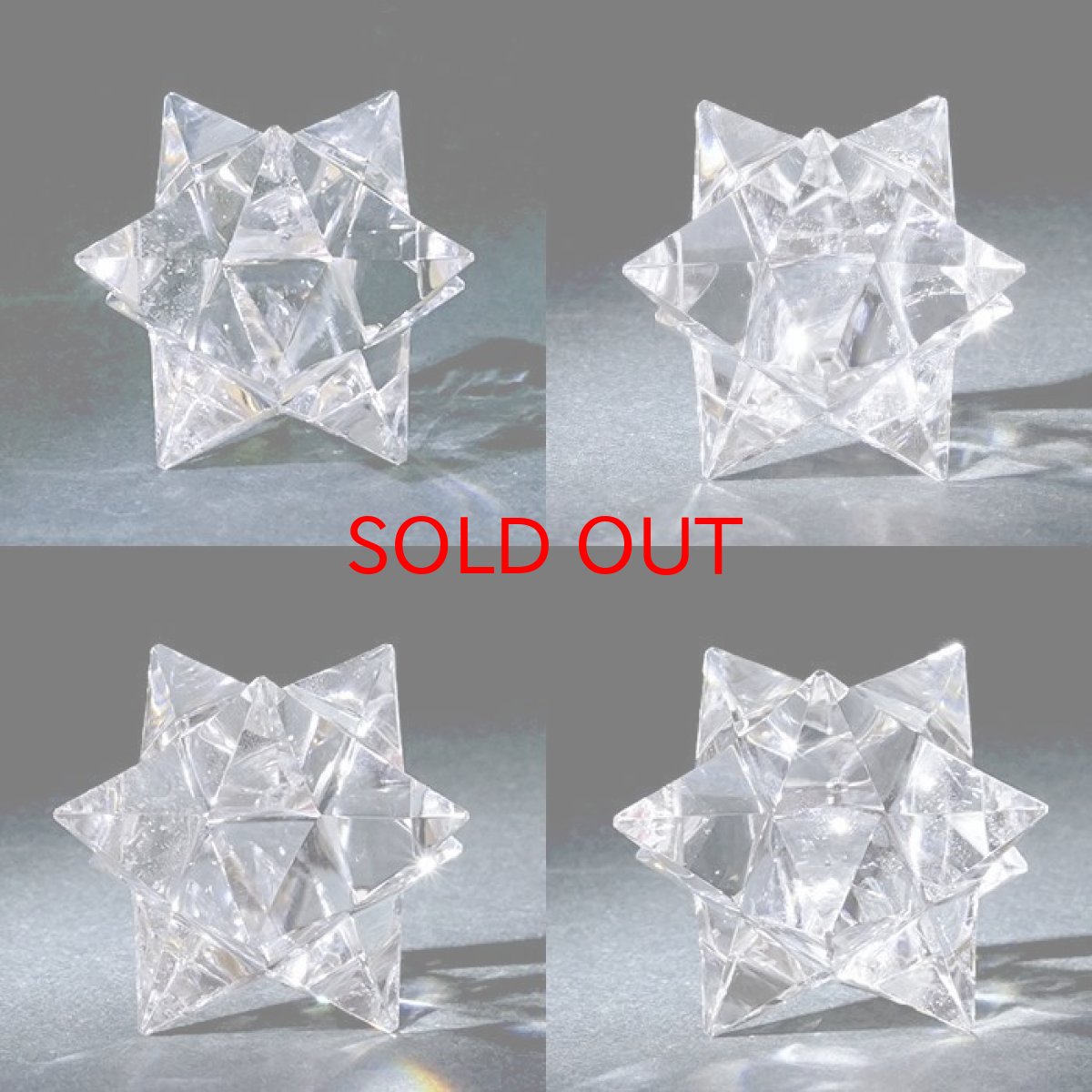 画像2: 【20%OFFセール】 【一点もの】 ハンドカット 天然水晶 マカバスター 約20.9g ネパール産 天然石 パワーストーン カラーストーン (2)