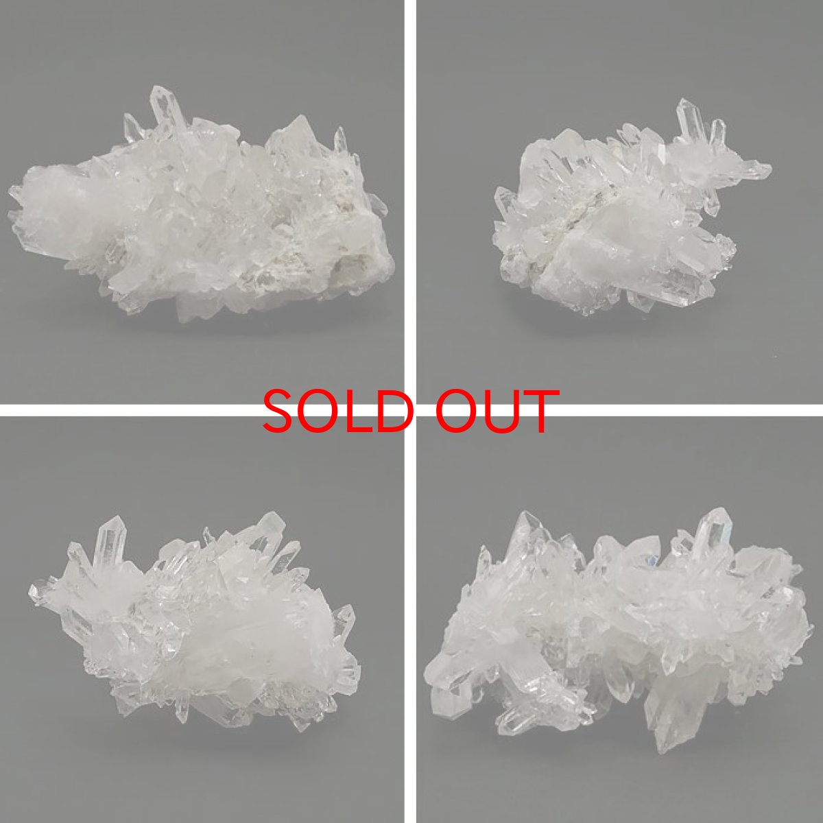 画像2: 【 一点もの 】 ゼッカデソーザ水晶 原石 クラスター 500g ブラジル・ゼッカデソーザ産 Zecadesouza Quartz 稀少石 浄化 天然石 パワーストーン カラーストーン (2)