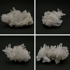 画像2: 【 一点もの 】 ゼッカデソーザ水晶 原石 クラスター 500g ブラジル・ゼッカデソーザ産 Zecadesouza Quartz 稀少石 浄化 天然石 パワーストーン カラーストーン (2)