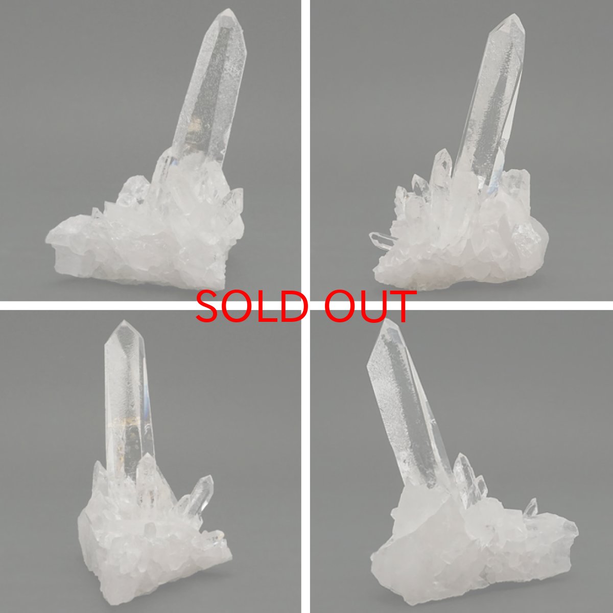 画像2: 【 一点もの 】 ゼッカデソーザ水晶 原石 クラスター 214g ブラジル・ゼッカデソーザ産 Zecadesouza Quartz 稀少石 浄化 天然石 パワーストーン カラーストーン (2)