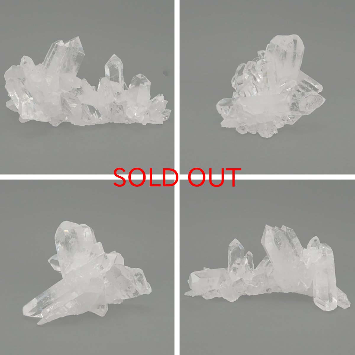 画像2: 【 一点もの 】 ゼッカデソーザ水晶 原石 クラスター 634g ブラジル・ゼッカデソーザ産 Zecadesouza Quartz 稀少石 浄化 天然石 パワーストーン カラーストーン (2)