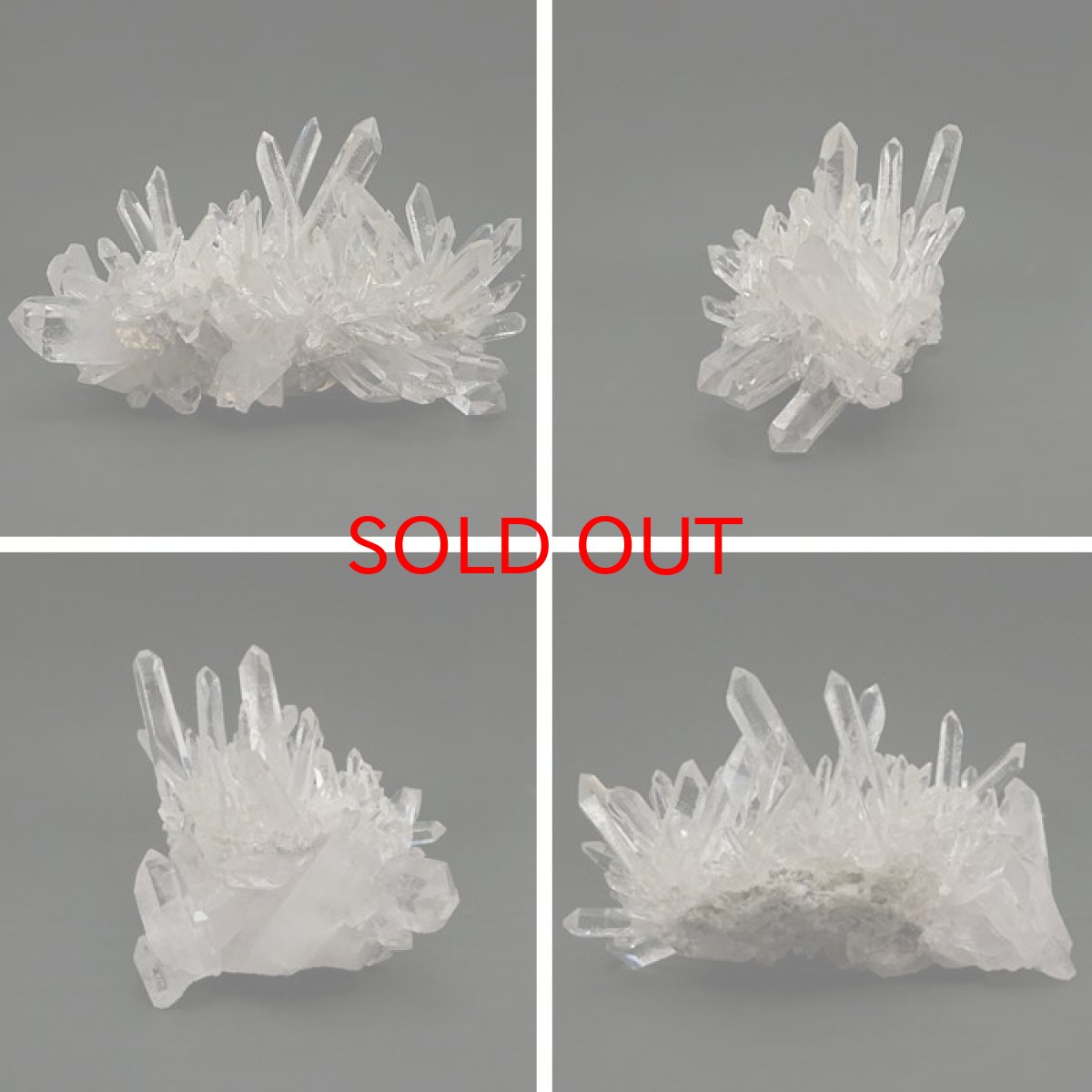 画像2: 【 一点もの 】 ゼッカデソーザ水晶 原石 クラスター 726g ブラジル・ゼッカデソーザ産 Zecadesouza Quartz 稀少石 浄化 天然石 パワーストーン カラーストーン (2)