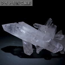 画像4: 【 一点もの 】 ゼッカデソーザ水晶 原石 クラスター 844g ブラジル・ゼッカデソーザ産 Zecadesouza Quartz 稀少石 浄化 天然石 パワーストーン カラーストーン (4)