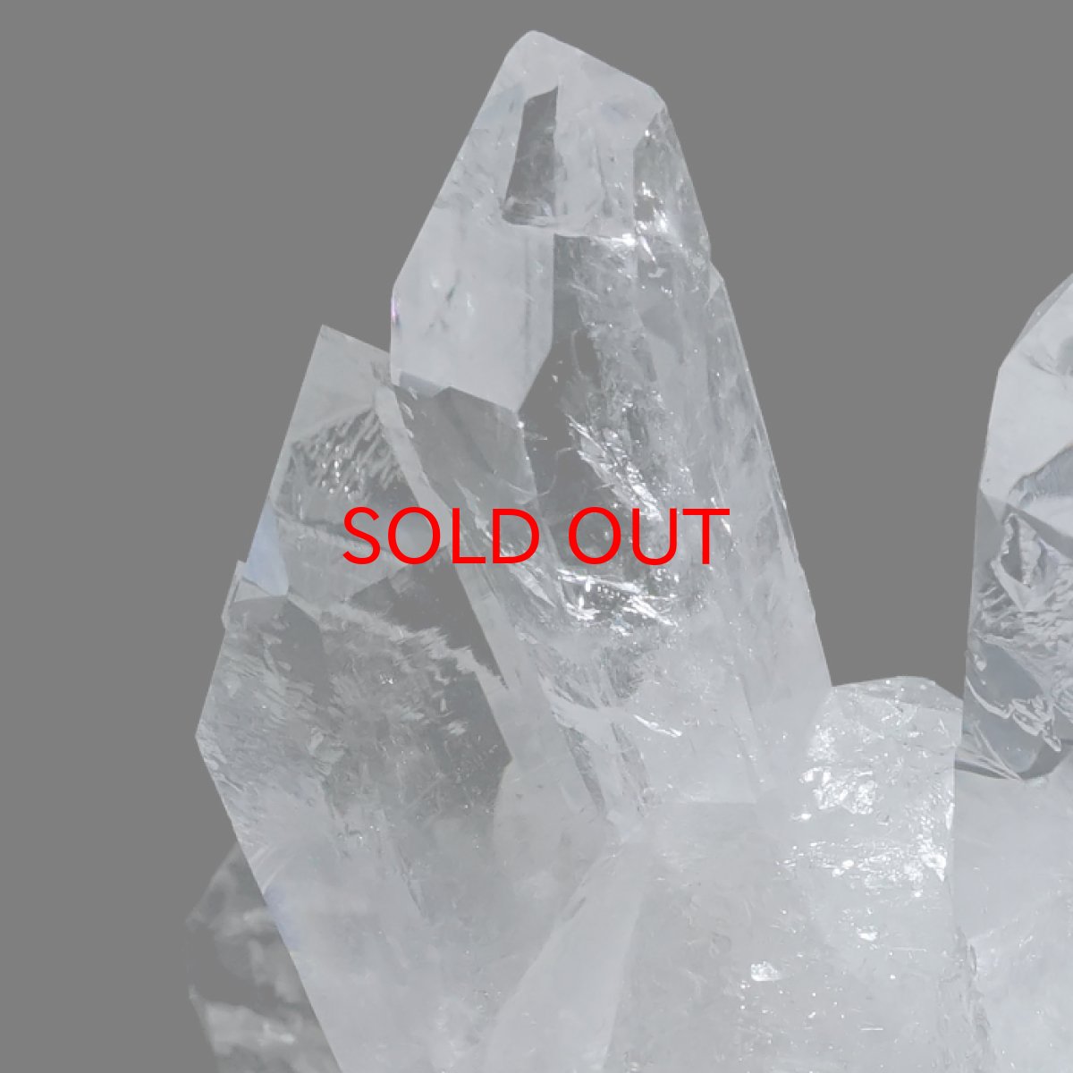 画像4: 【 一点もの 】 ゼッカデソーザ水晶 原石 クラスター 377g ブラジル・ゼッカデソーザ産 Zecadesouza Quartz 稀少石 浄化 天然石 パワーストーン カラーストーン (4)