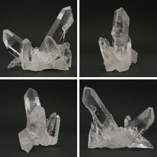 画像2: 【 一点もの 】 ゼッカデソーザ水晶 原石 クラスター 132.1g ブラジル・ゼッカデソーザ産 Zecadesouza Quartz 稀少石 浄化 天然石 パワーストーン カラーストーン (2)