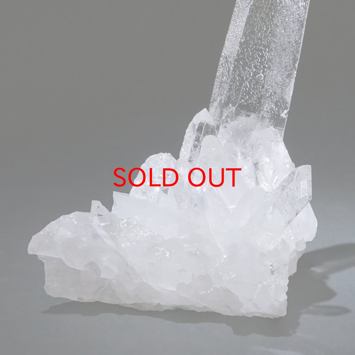 画像5: 【 一点もの 】 ゼッカデソーザ水晶 原石 クラスター 214g ブラジル・ゼッカデソーザ産 Zecadesouza Quartz 稀少石 浄化 天然石 パワーストーン カラーストーン (5)