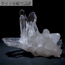 画像3: 【 一点もの 】 ゼッカデソーザ水晶 原石 クラスター 156g ブラジル・ゼッカデソーザ産 Zecadesouza Quartz 稀少石 浄化 天然石 パワーストーン カラーストーン (3)