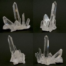 画像2: 【 一点もの 】 ゼッカデソーザ水晶 クラスター 45.3ｇ ブラジル・ゼッカデソーザ産 Zecadesouza Quartz 原石 裸石 稀少石 浄化 天然石 パワーストーン カラーストーン (2)