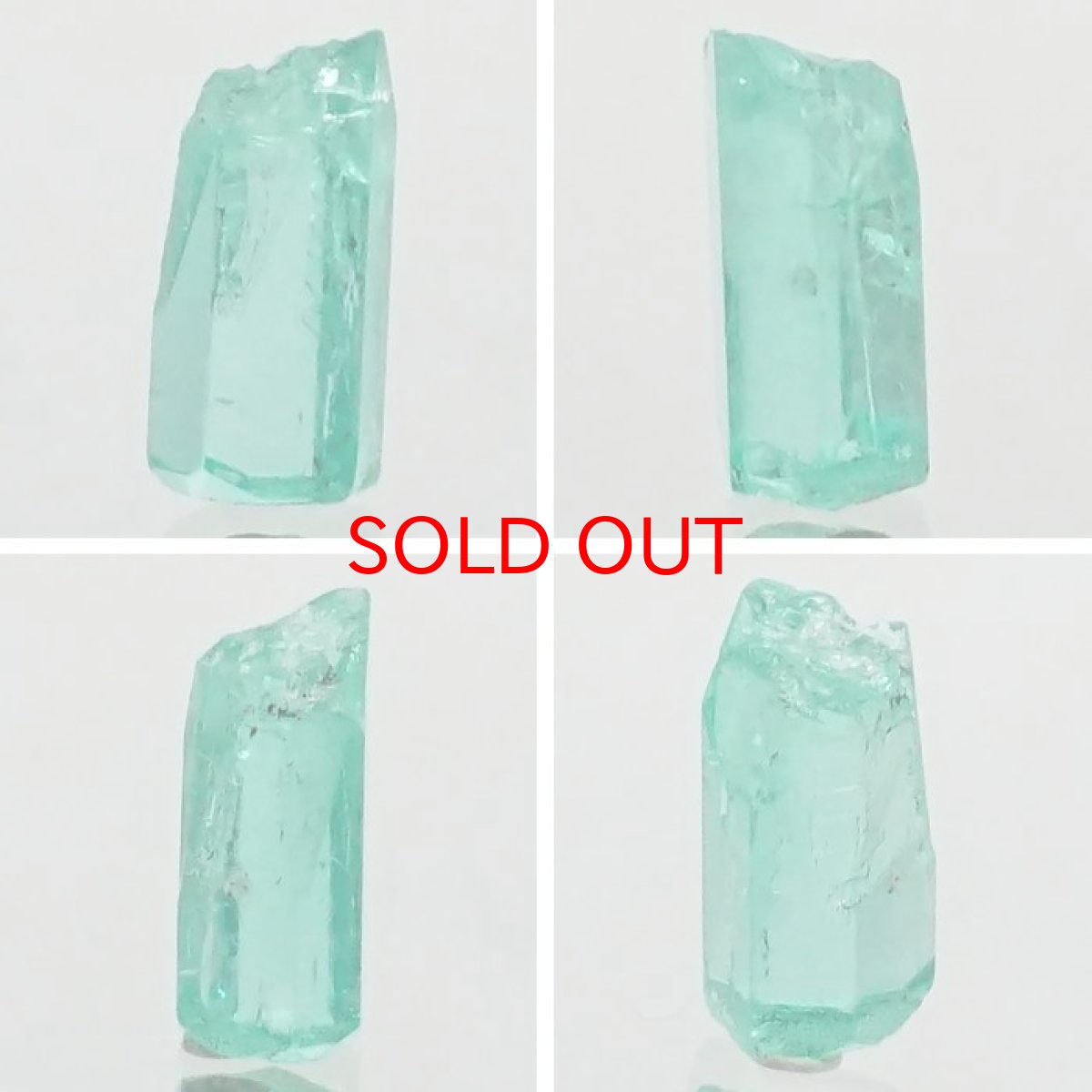 画像2: 【 一点もの 】 エメラルド ルース 原石 約1.0ct コロンビア産 緑柱石 5月誕生石 裸石 天然石 パワーストーン カラーストーン (2)