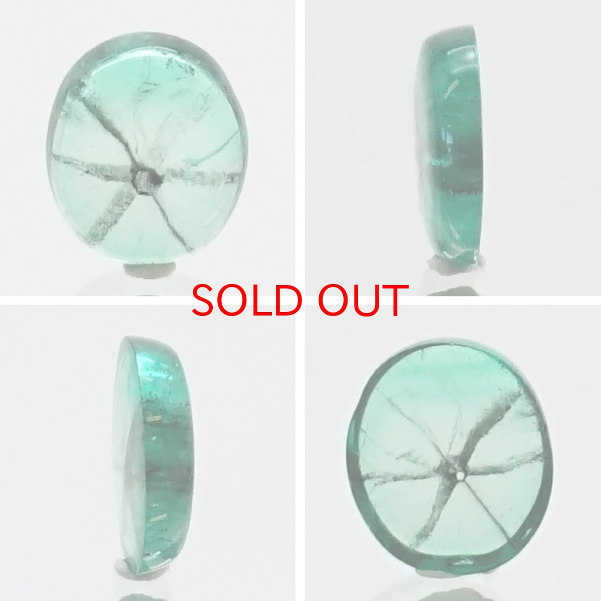 画像2: 【 一点もの 】 トラピッチェエメラルド ルース 約0.75ct コロンビア ムソ鉱山産 原石 裸石 天然石 パワーストーン カラーストーン (2)