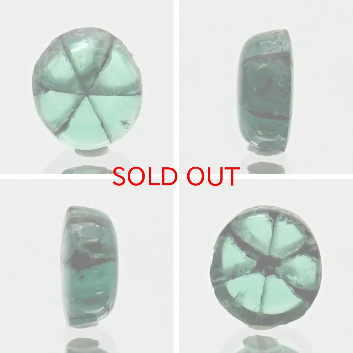 画像2: 【 一点もの 】 トラピッチェエメラルド ルース 約0.9ct コロンビア ムソ鉱山産 原石 裸石 天然石 パワーストーン カラーストーン (2)