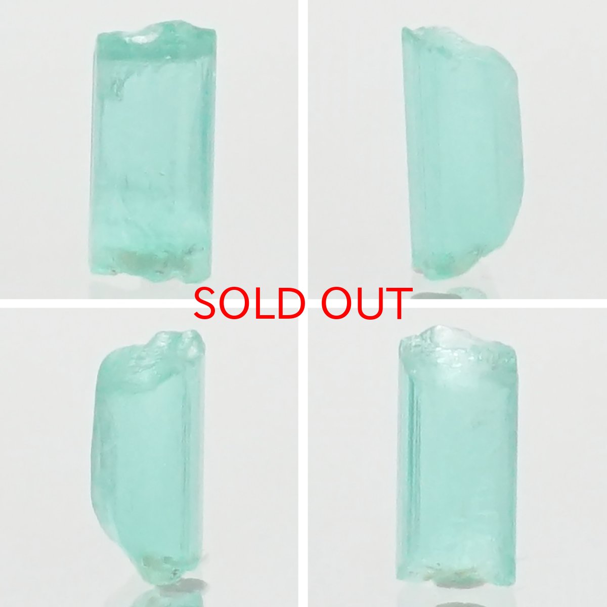 画像2: 【 一点もの 】 エメラルド ルース 原石 約0.8ct コロンビア産 緑柱石 5月誕生石 裸石 天然石 パワーストーン カラーストーン (2)