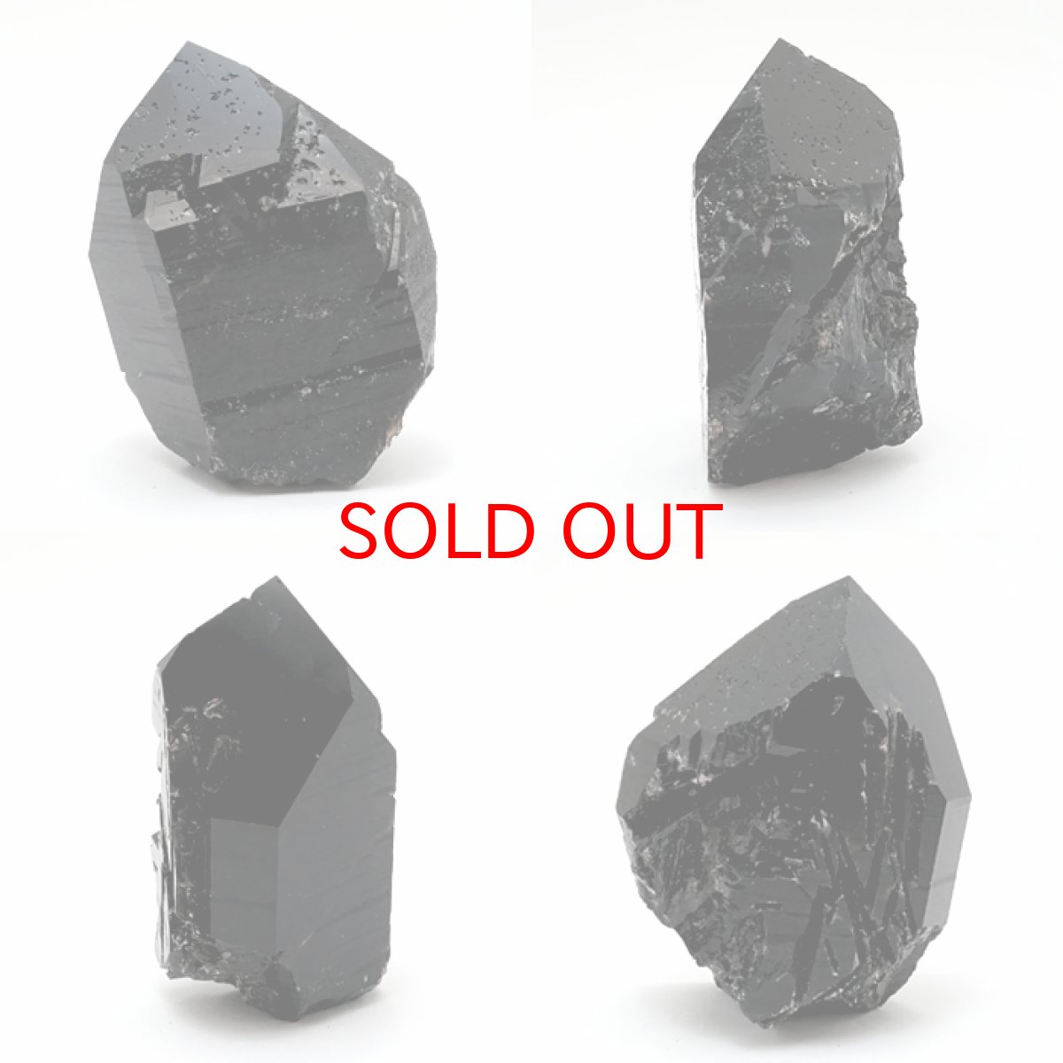 画像2: 【20%OFFセール】 【 一点もの 】 モリオン 原石 265g ブラジル産 高品質 Morion 黒水晶 水晶 希少 天然石 パワーストーン カラーストーン (2)