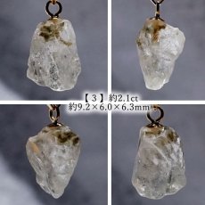 画像4: フェナカイト ラフ 原石 約2.0ct ペンダントトップ K18 日本製 【 1点もの 】 ロシア産 ラフ原石 Phenakite 希少石 フェナス石 鉱物 pendant ネックレス 【 送料無料 】パワーストーン 浄化 お守り 天然石 カラーストーン (4)