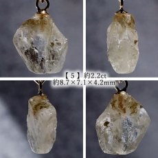 画像6: フェナカイト ラフ 原石 約2.0ct ペンダントトップ K18 日本製 【 1点もの 】 ロシア産 ラフ原石 Phenakite 希少石 フェナス石 鉱物 pendant ネックレス 【 送料無料 】パワーストーン 浄化 お守り 天然石 カラーストーン (6)