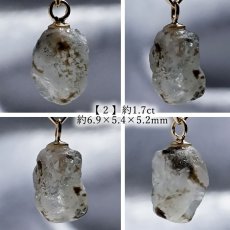 画像3: フェナカイト ラフ 原石 約1.6ct ペンダントトップ K18 日本製 【 1点もの 】 ロシア産 ラフ原石 Phenakite 希少石 フェナス石 鉱物 pendant ネックレス 【 送料無料 】パワーストーン 浄化 お守り 天然石 カラーストーン (3)