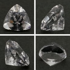 画像3: 【 国産天然石 】 長野県産 ルチルクォーツ ルース 1.7ct トリリアンカット 【 一点もの 】 天然石 パワーストーン カラーストーン (3)