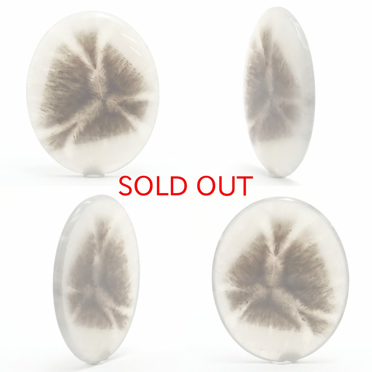 画像2: 【 一点もの 】 トラピッチェクォーツ ルース 8.1ct 中国 ホワンカンリャン鉱山産 Trapiche 水晶 希少石 レア 天然石 パワーストーン カラーストーン (2)